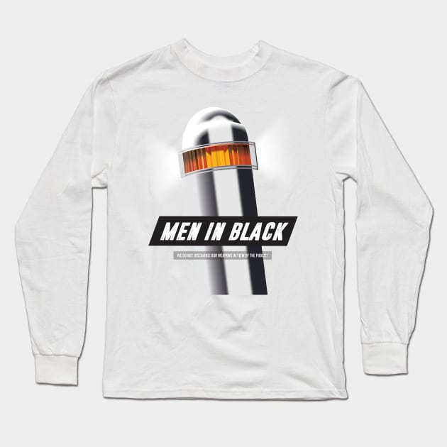 Men In Black - Alternative Movie Poster Long Sleeve T-Shirt by MoviePosterBoy